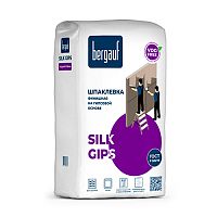 SILK GIPS, 5 кг, Финишная шпаклевка на гипсовой основе, Bergauf – ТСК Дипломат